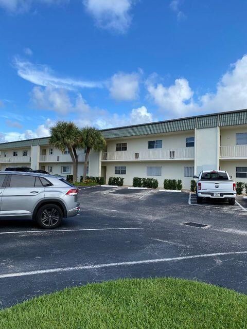 front of building