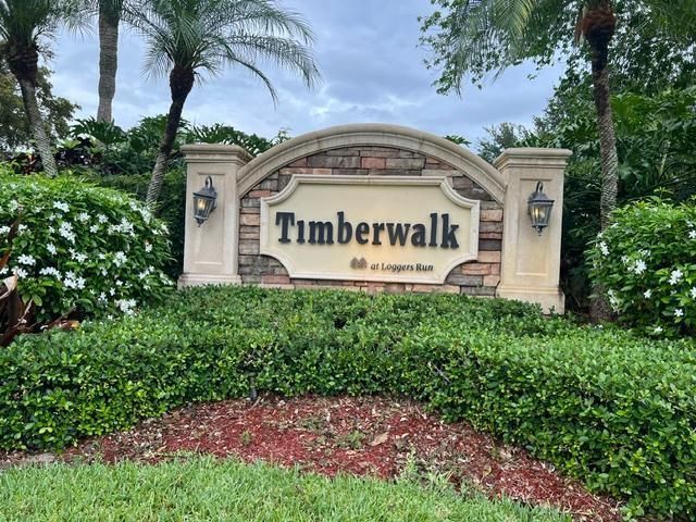 Timberwalk sign