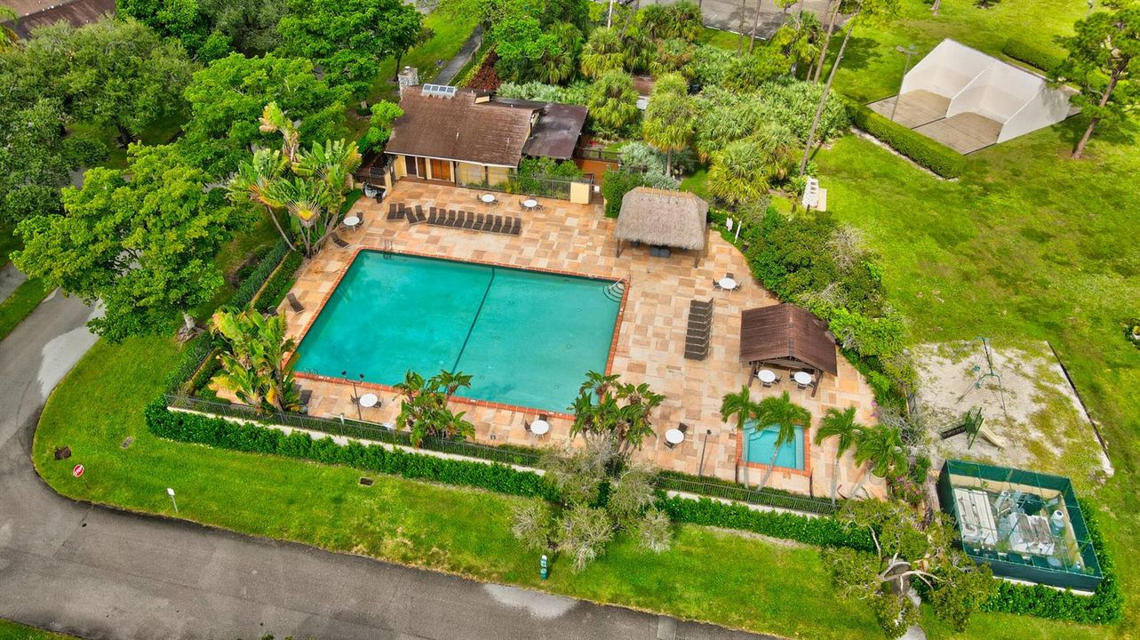 Pool area