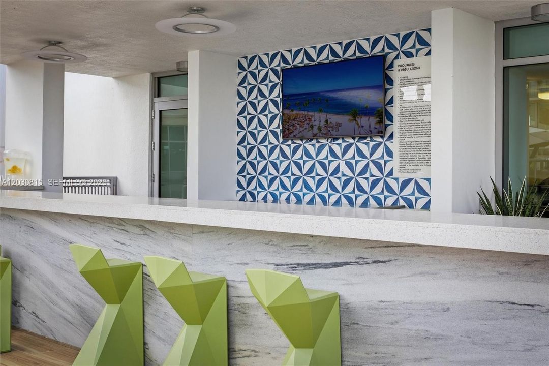 Pool area