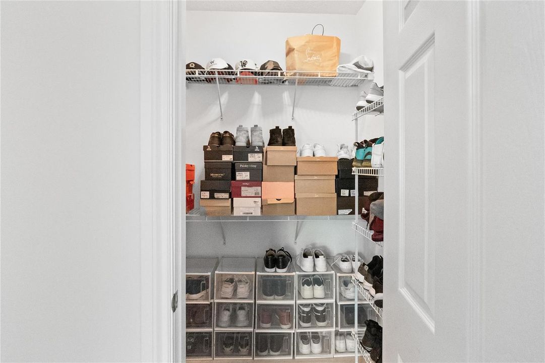 2nd Closet in Master Bedroom