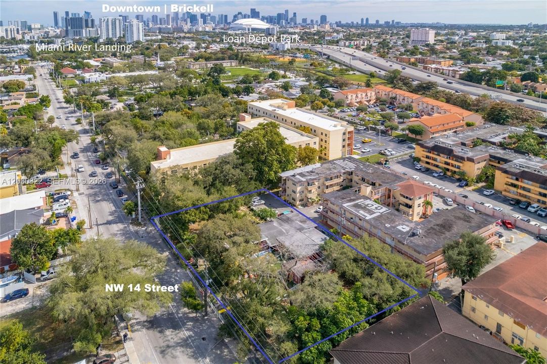 Central to Brickell, Downtown Miami, the UM Health District and Loan Depot home of the Marlins.