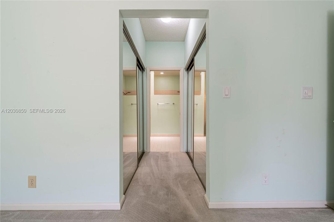 Hallway to Primary Bathroom