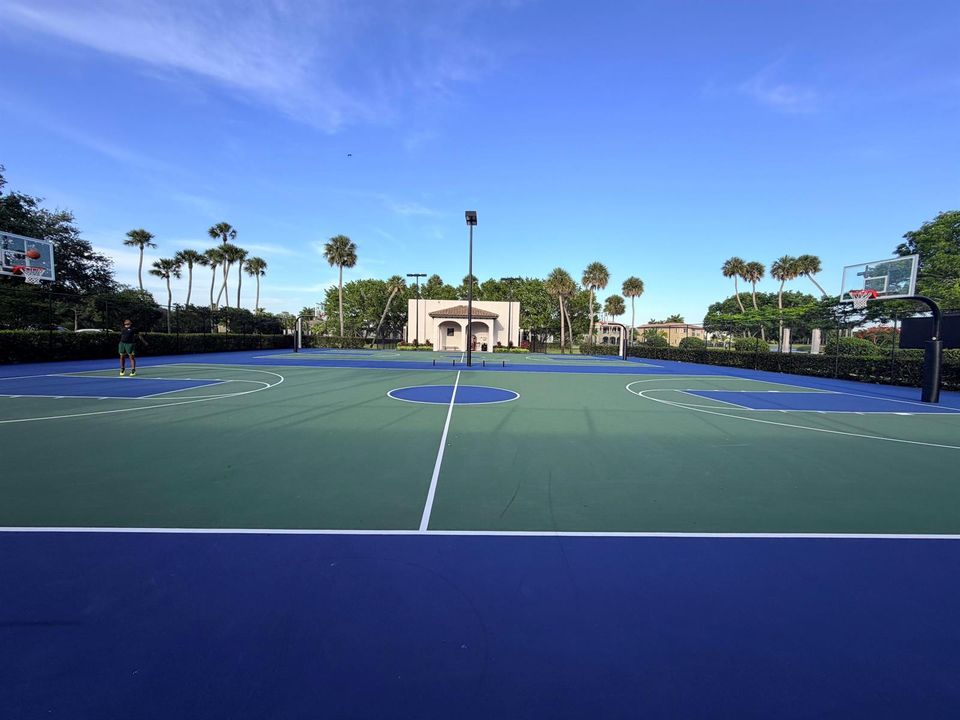Basketball courts