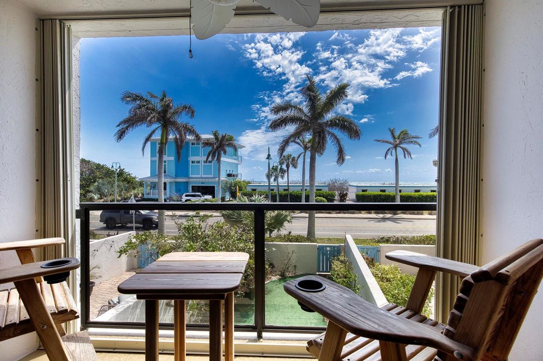 View from Master balcony