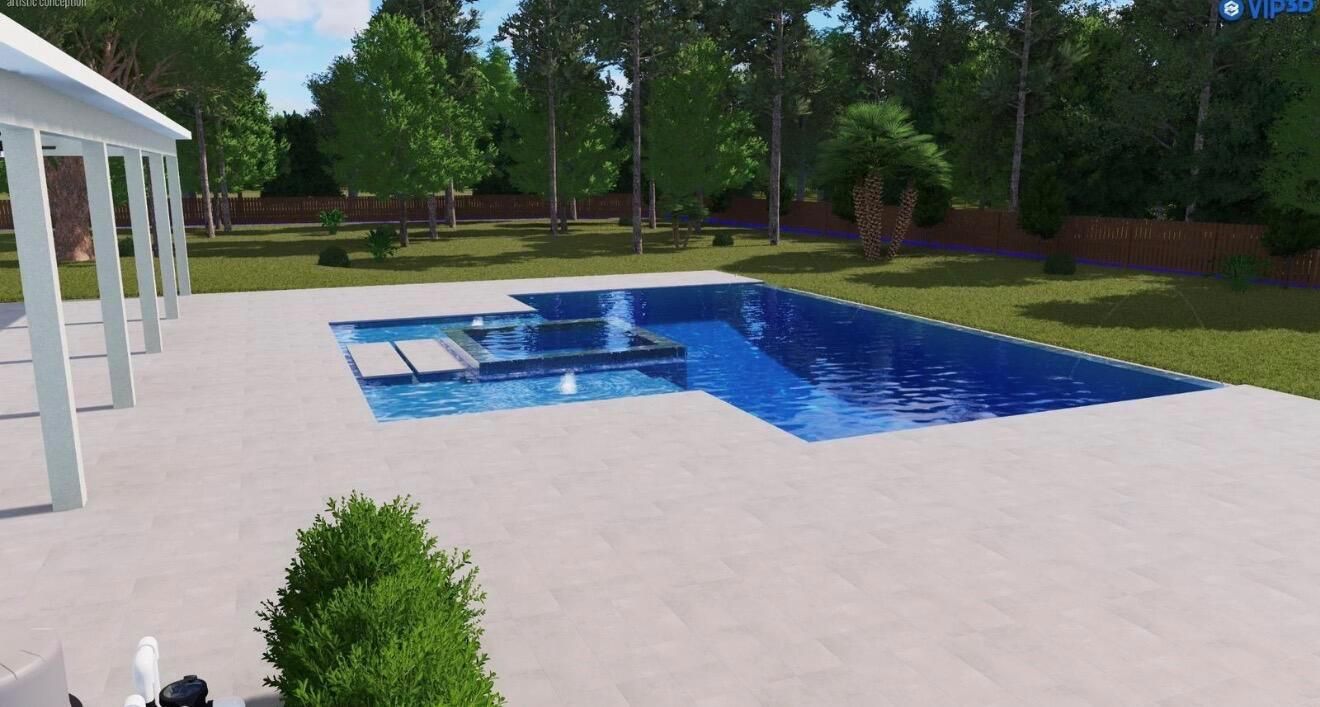 AI Generated Pool