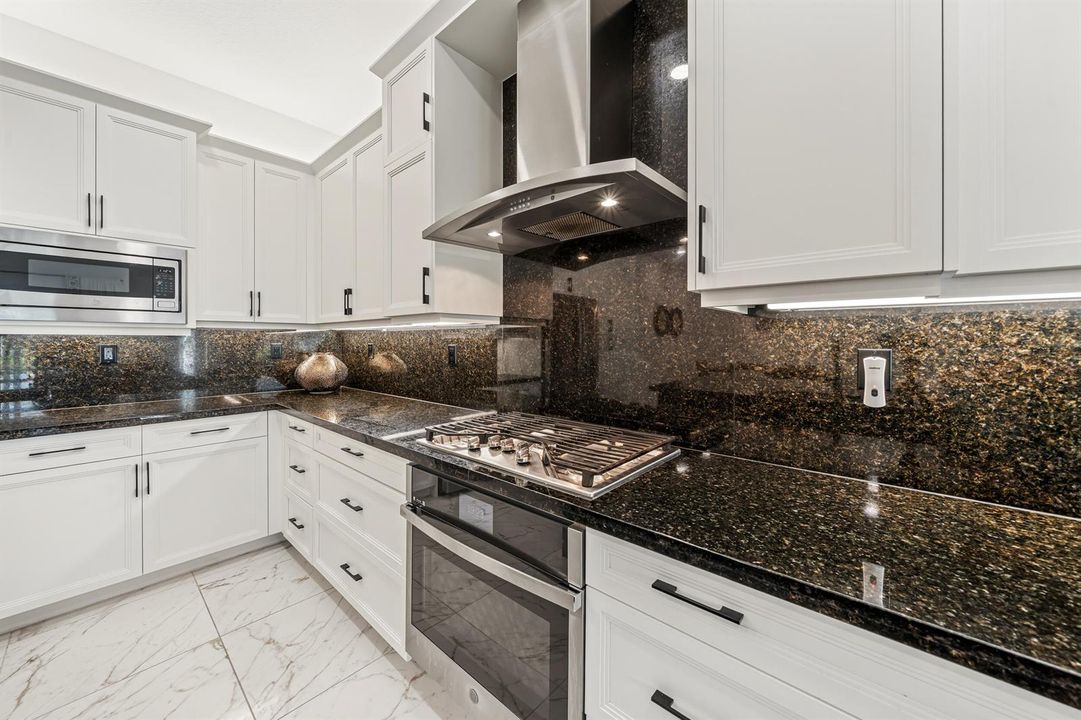 Natural gas cooking