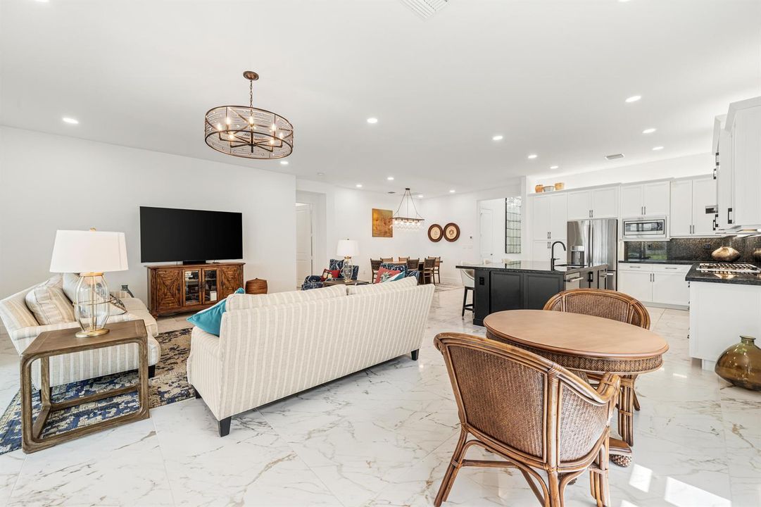 Open-concept living room