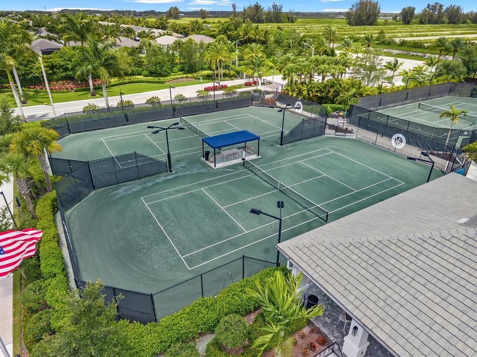 Professional tennis facilities