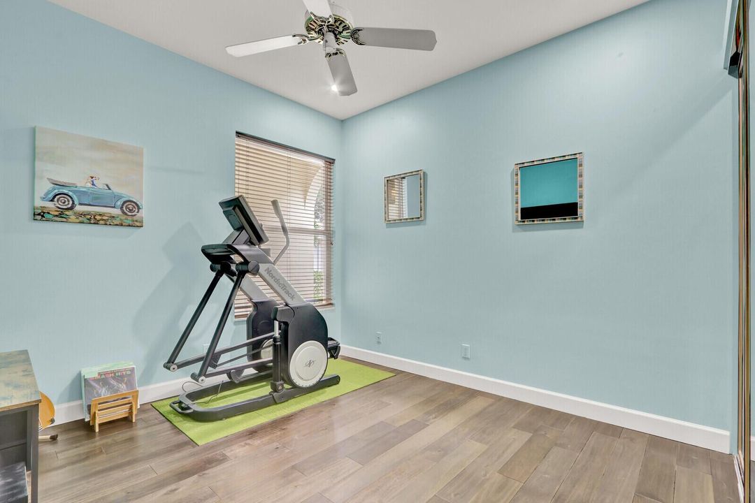 Bedroom/Workout Room