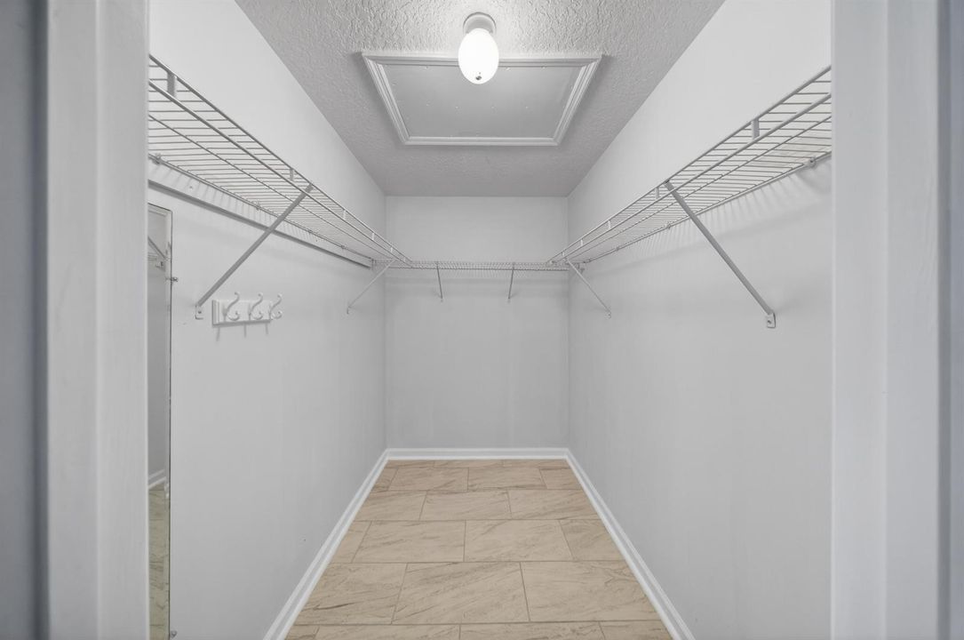 Primary Walk-In Closet