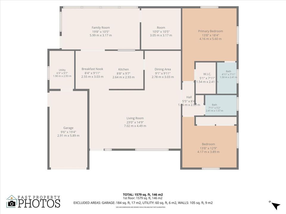 Floor plan 4514 NW 43rd Terrace