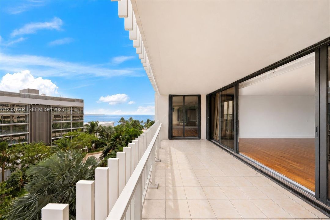 Balcony from Primary Bedroom.