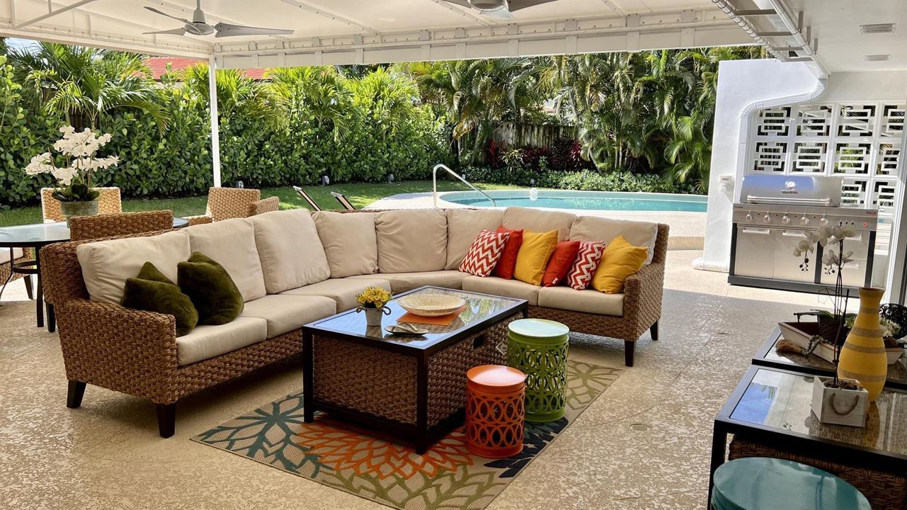 Patio area 1