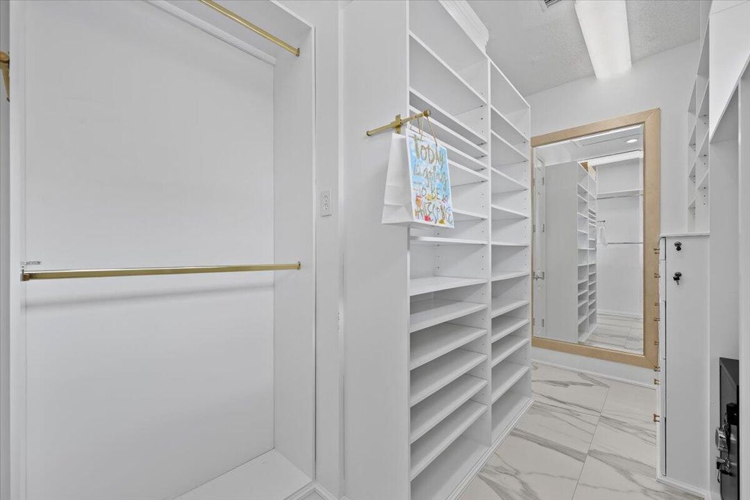 Owner's Suite Custom Closet