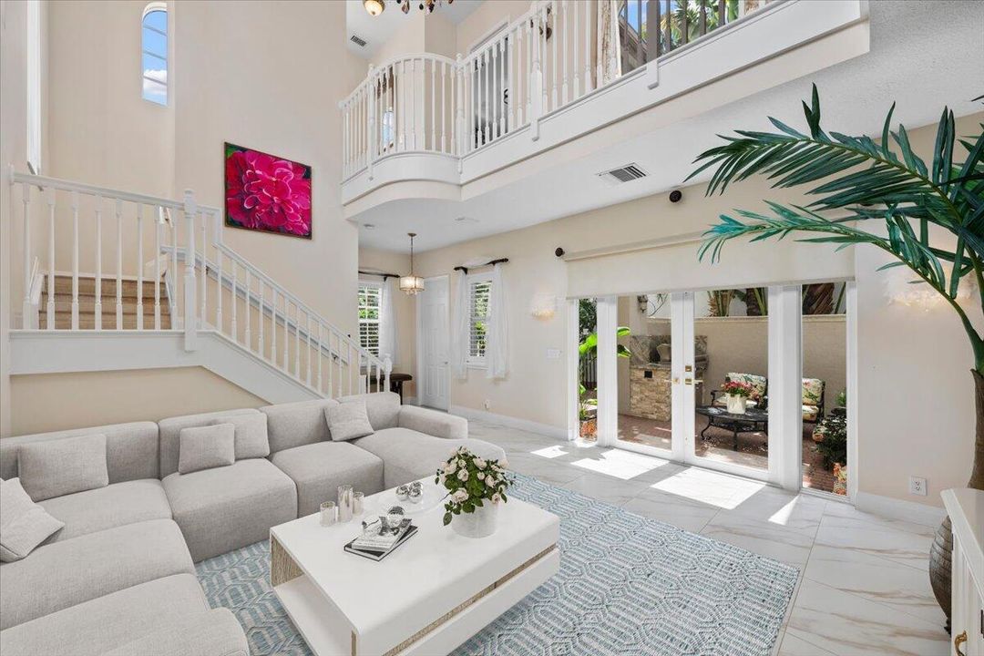 Grand Separate Living Room