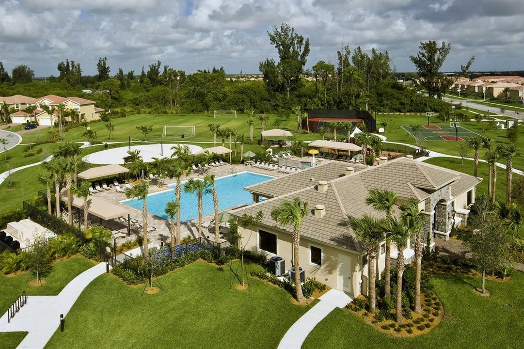 Aerial of Clubhouse