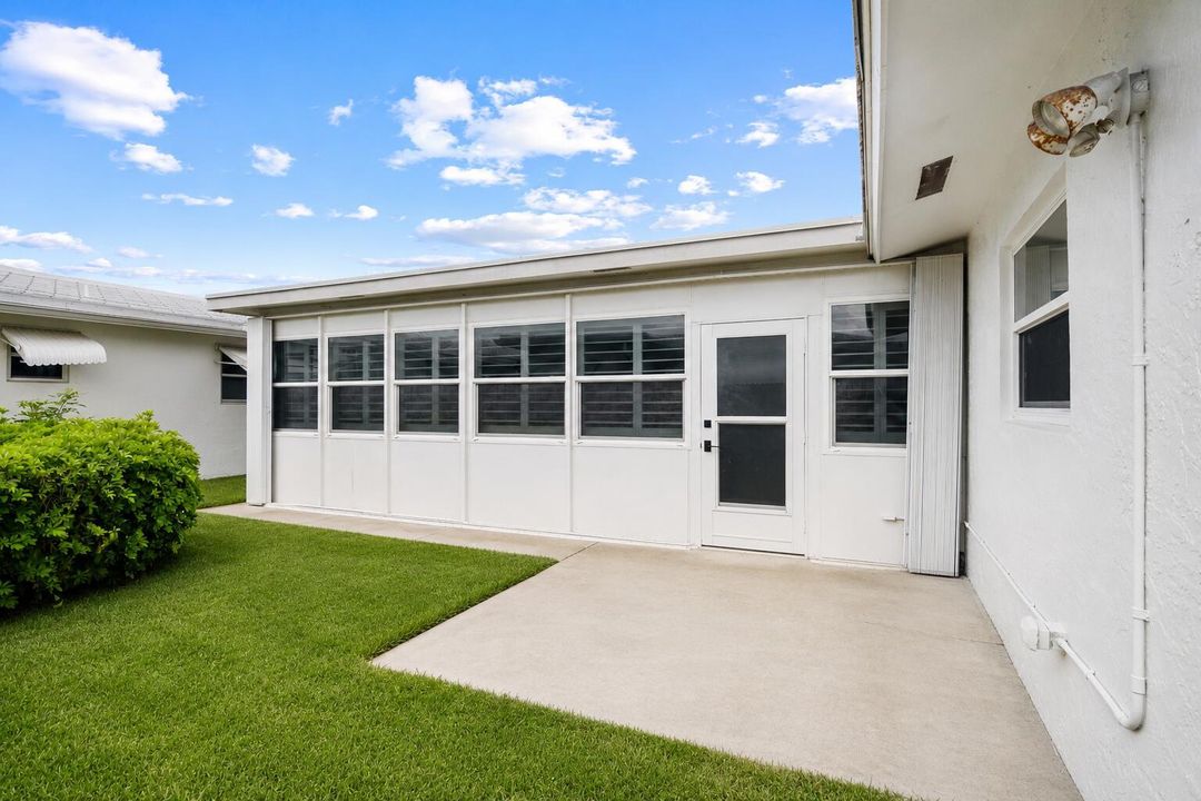 Exterior Back Patio