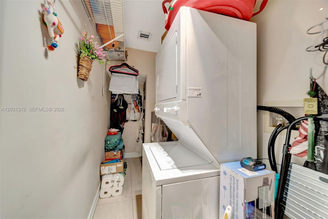 Laundry Room/storage at front entry