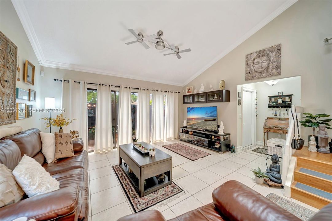 Tile flooring