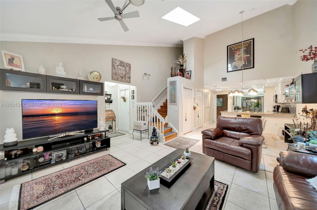 Bright open living concept