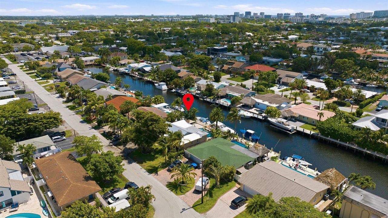 Aerial Waterfront