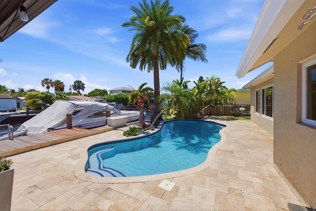 Waterfront Pool, Patio & Dock