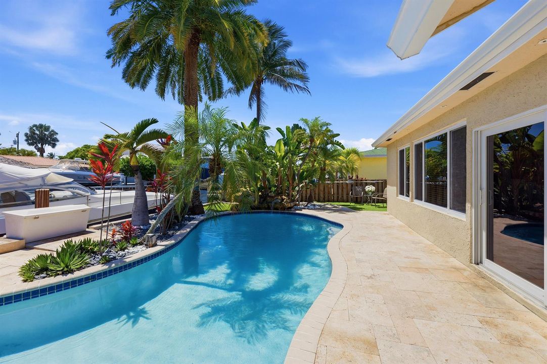 Waterfront Pool, Patio & Dock