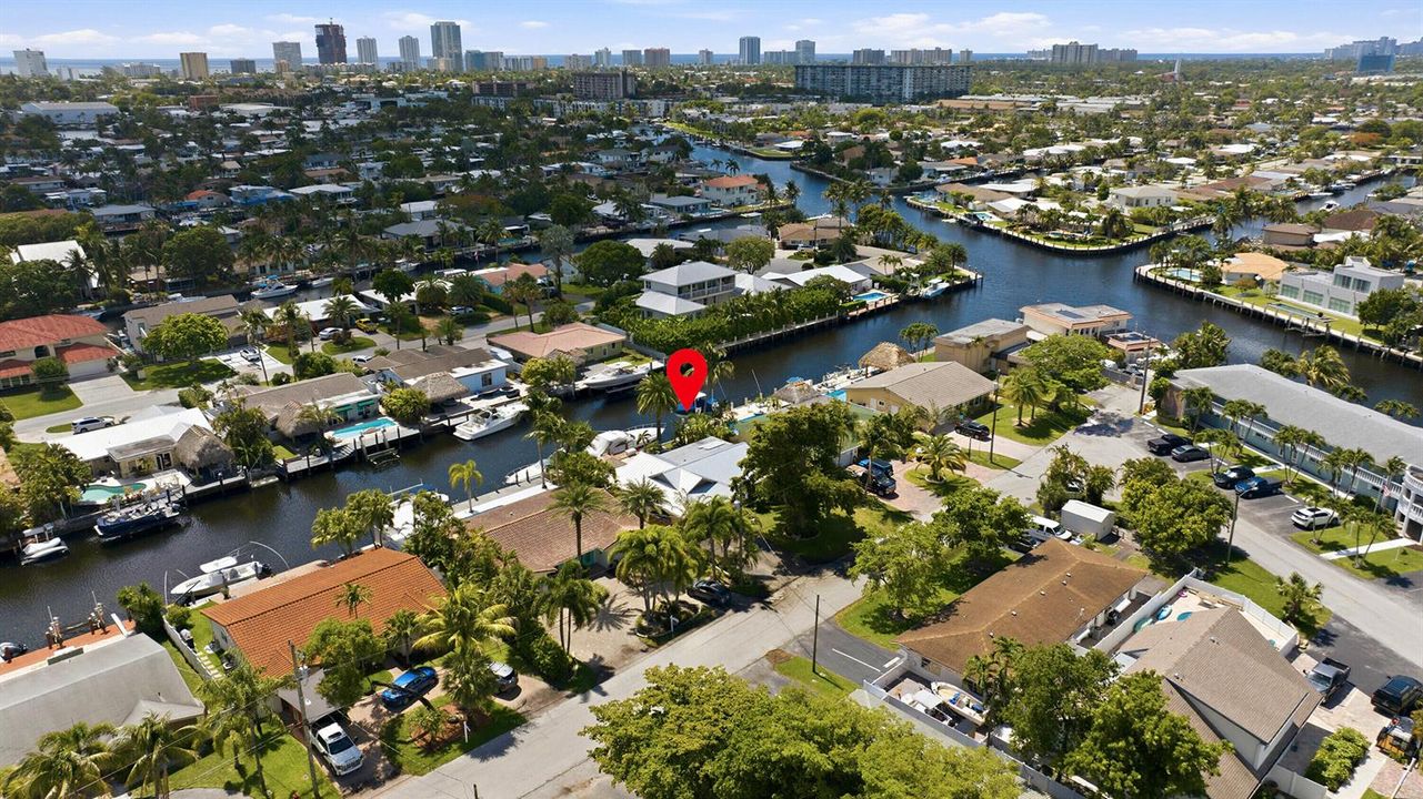 Aerial Waterfront