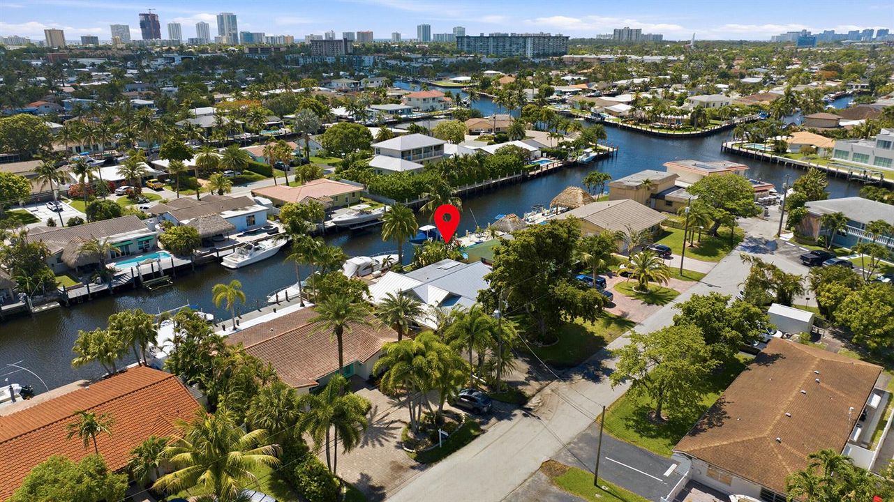 Aerial Waterfront