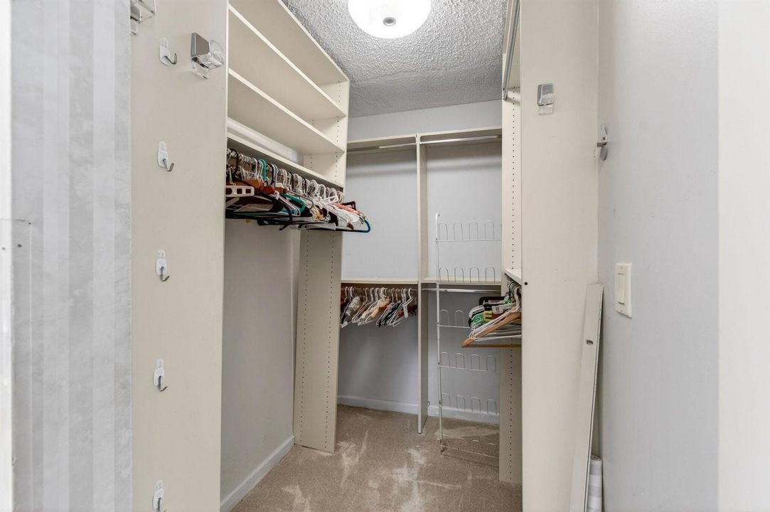Primary Walk-in Closet