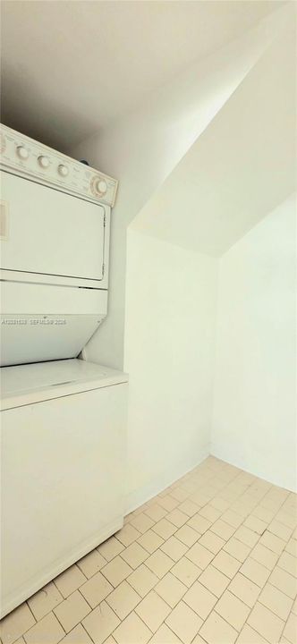Laundry/utility room inside.