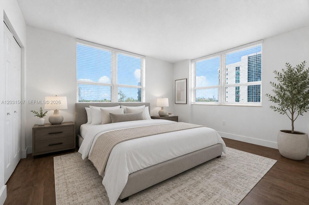 Staged Room