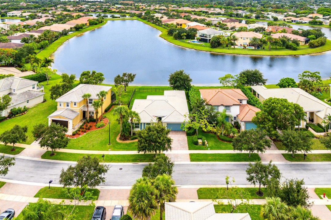 Aerial Lake View