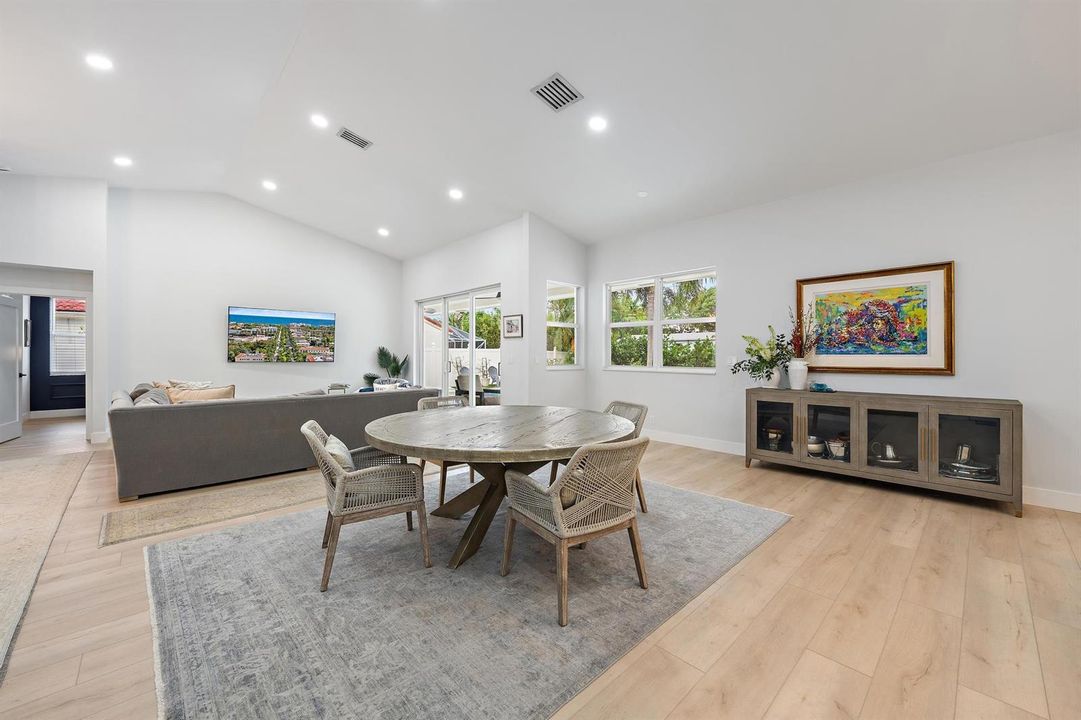 Open Living/Dining