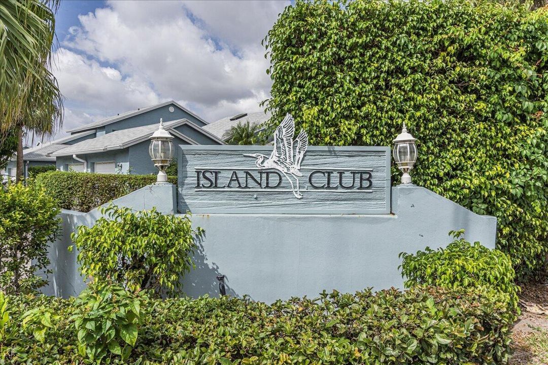 Development Entry Sign