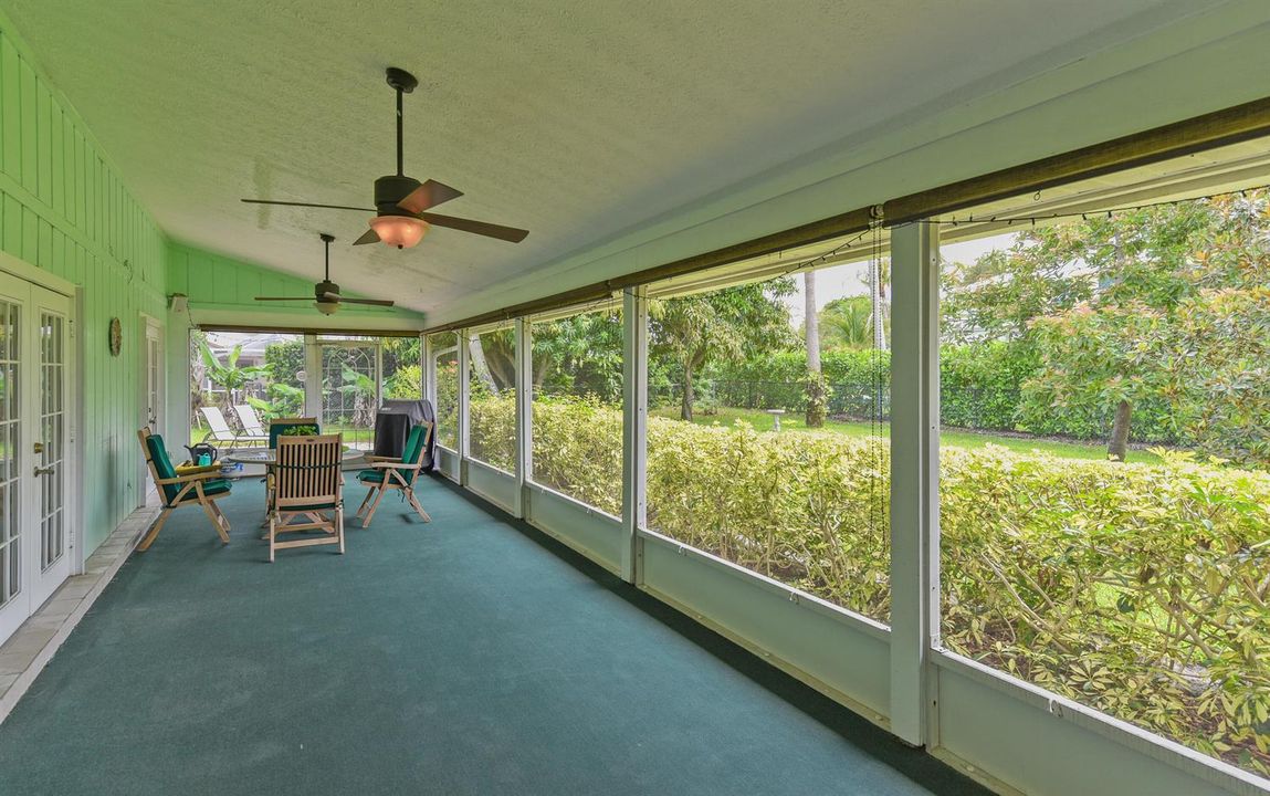 Covered Screened Patio