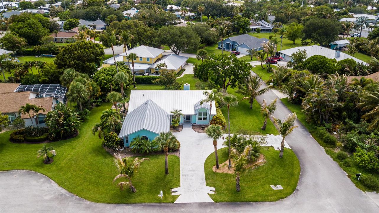 Nice corner lot on a cul de sac