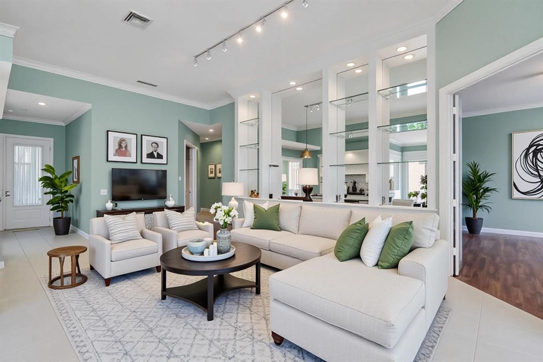 Living Room AI Enhanced
