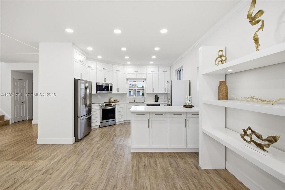 Luxury Vinyl Floors Throughout the Home