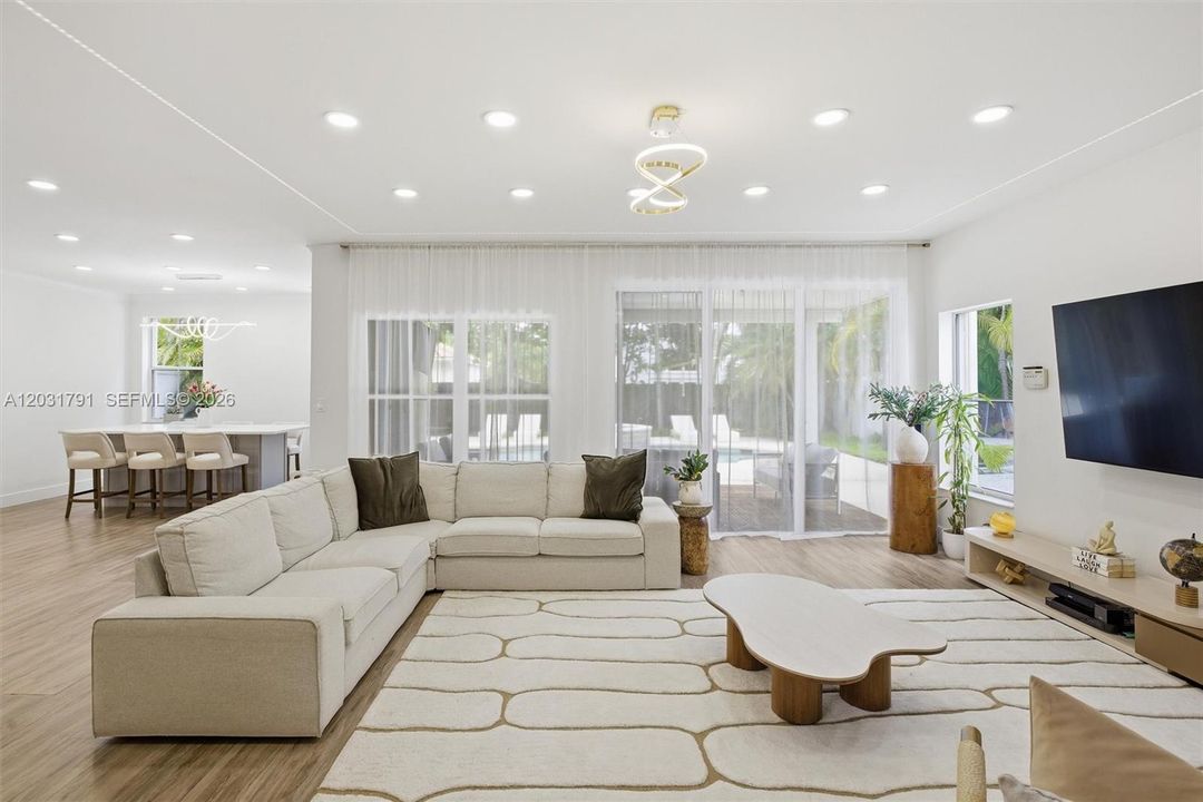 Elegant Living Area - Furniture Negotiable