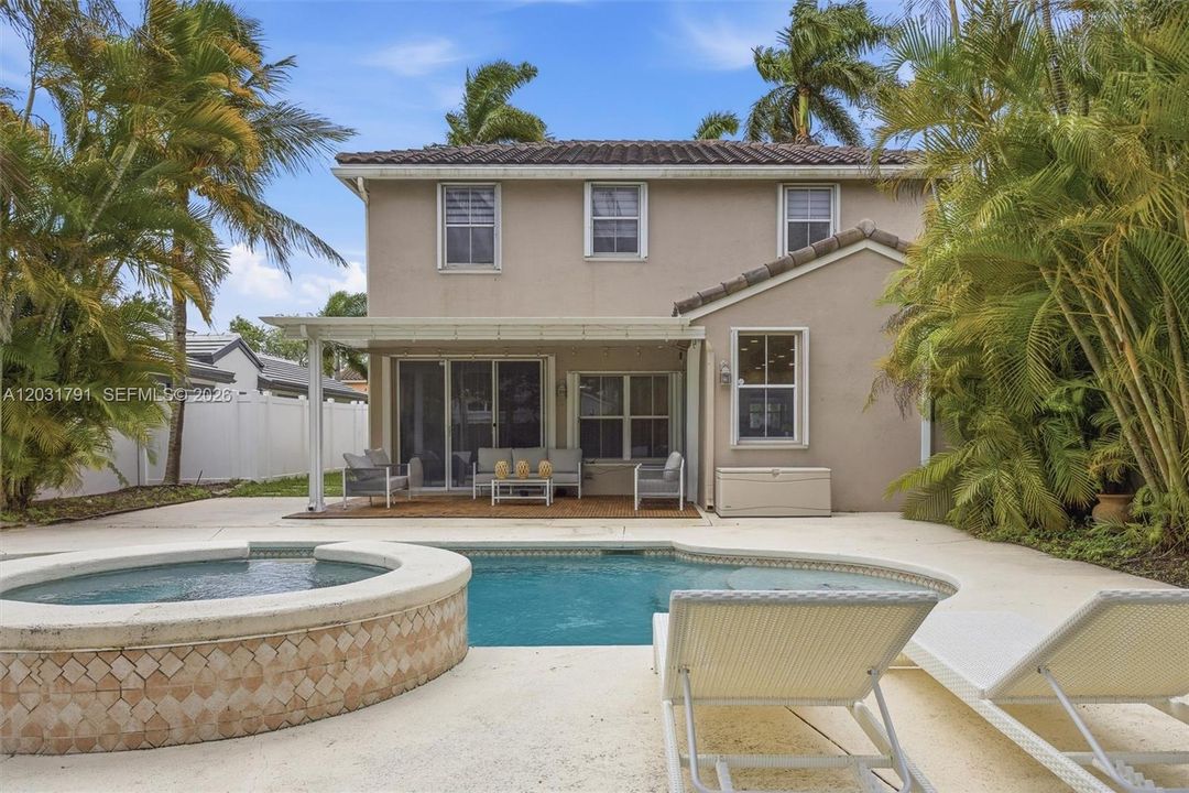 Rear of Home from Pool Area