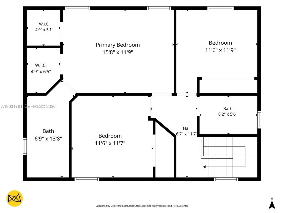 Second Floor Layout