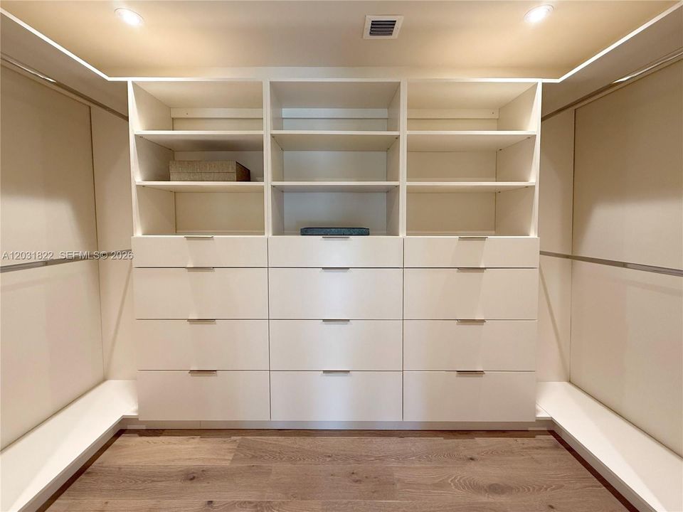 PRIMARY WALK IN CLOSET