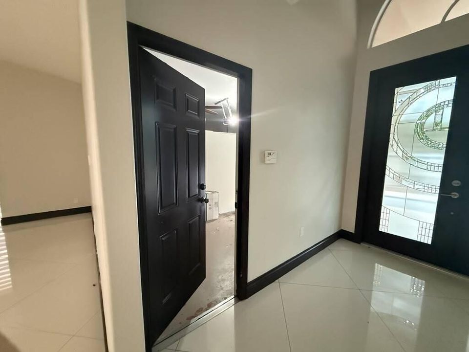 door to garage