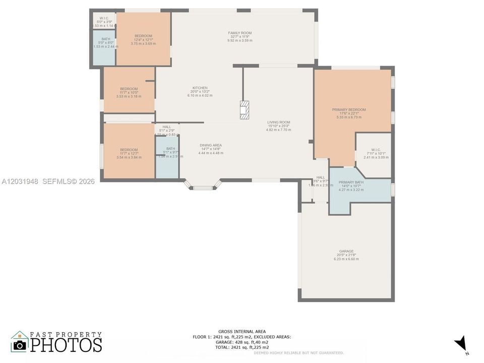 For Rent: $5,000 (4 beds, 3 baths, 2485 Square Feet)
