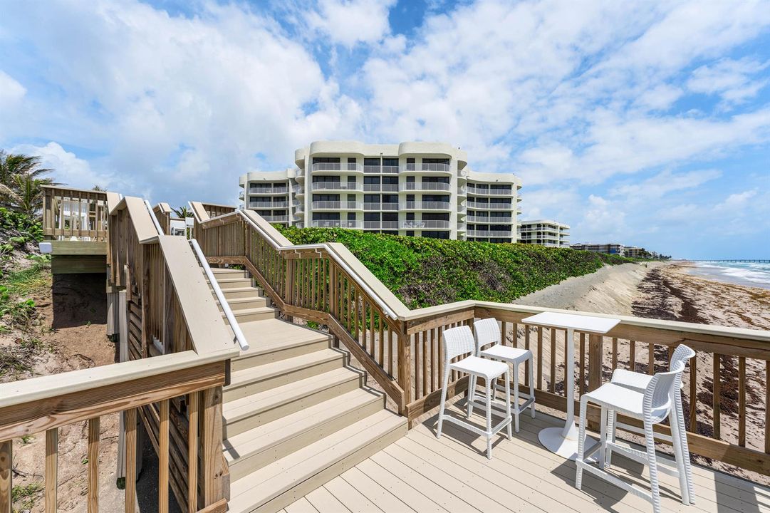 steps to beach