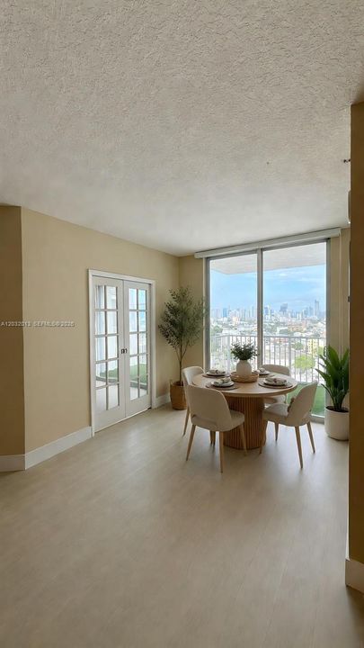 Staged by AI Dining AREA