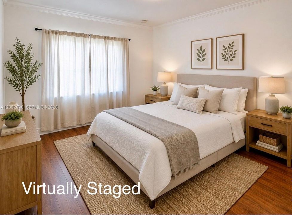 Virtually Staged - Bedroom 2