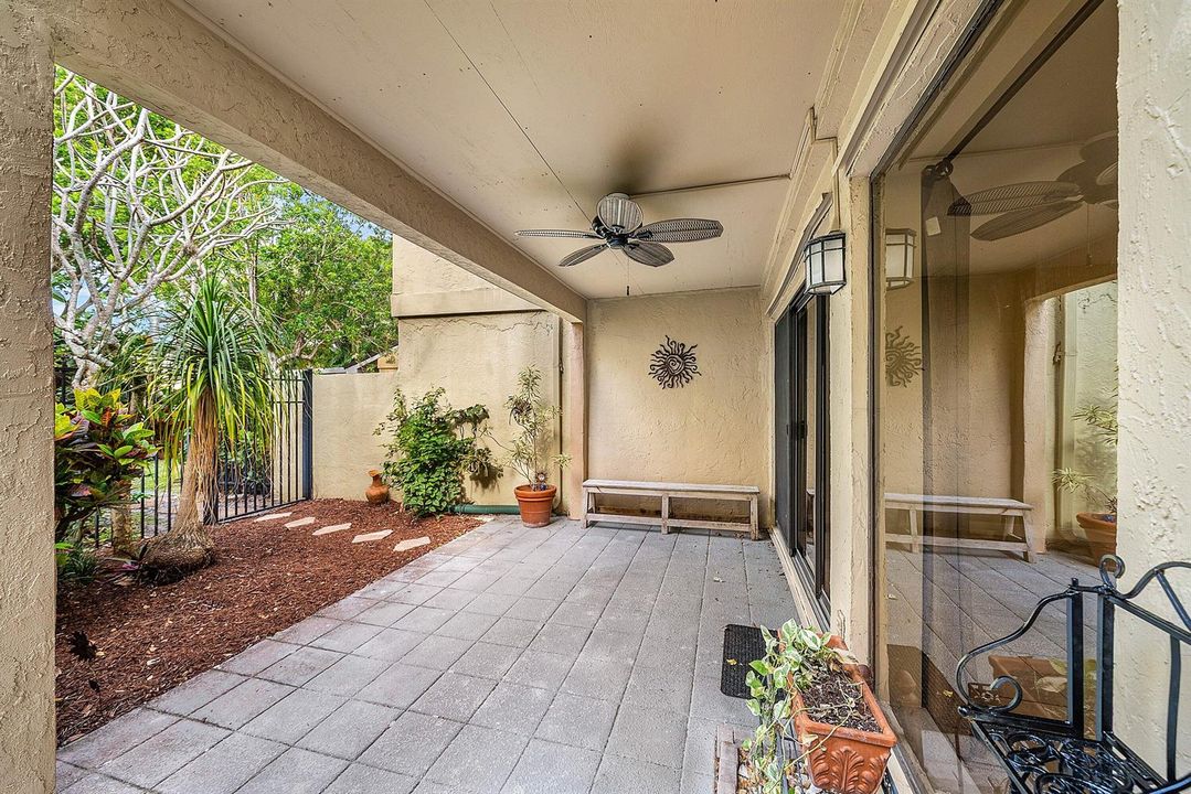 FENCED PATIO AND BACKYARD